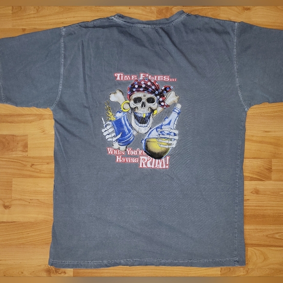 Tropical Paradise Other - Y2K Rum lover tee Tropical Paradise Pirate Logo beach Summer vacation vibes, XL